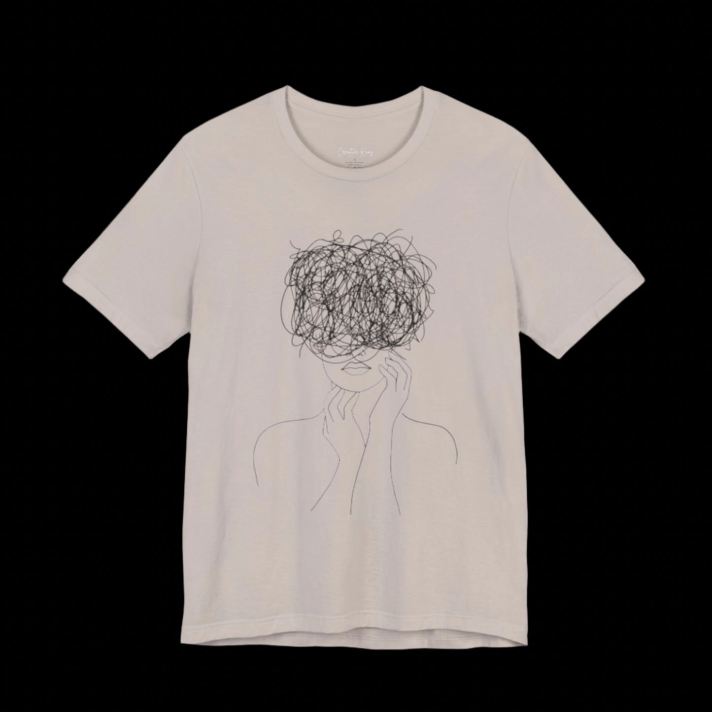 Chaos Muse Unisex Tee – Spark, Scribble, and Shine