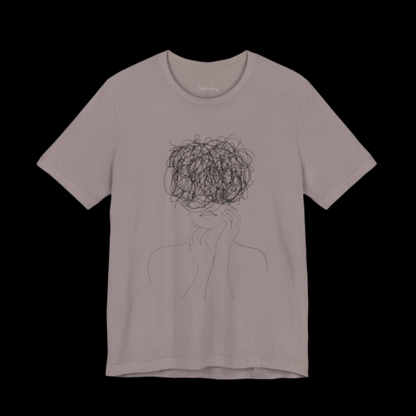 Chaos Muse Unisex Tee – Spark, Scribble, and Shine