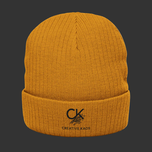 Creative Koas Ribbed Knit Beanie