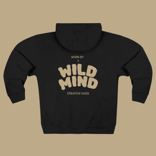 Wild Mind Zip Hoodie – Where Chaos Meets Creation